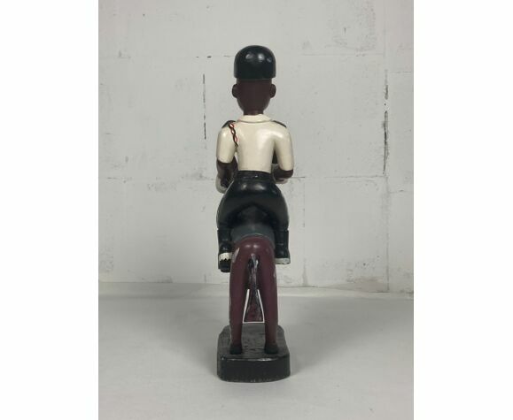photo furniture Set Of 3 Large African Baule Figurines Ivory Coast 1970s