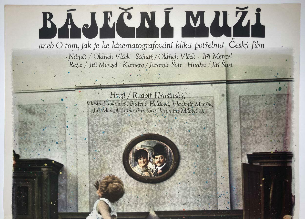 Movie Poster , Those Wonderful Movie Cranks, Milan Grygar, 1978 photo furniture