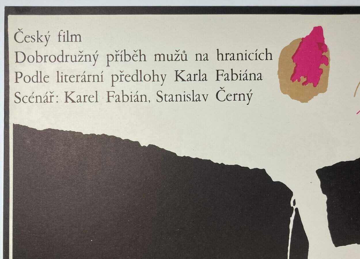 Movie Poster, Black Wolf, Milan Grygar, 1971 photo 264.0