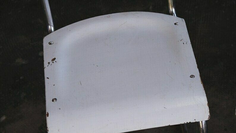 1 Of 3 Bauhaus Cantilever Chairs, White photo buy