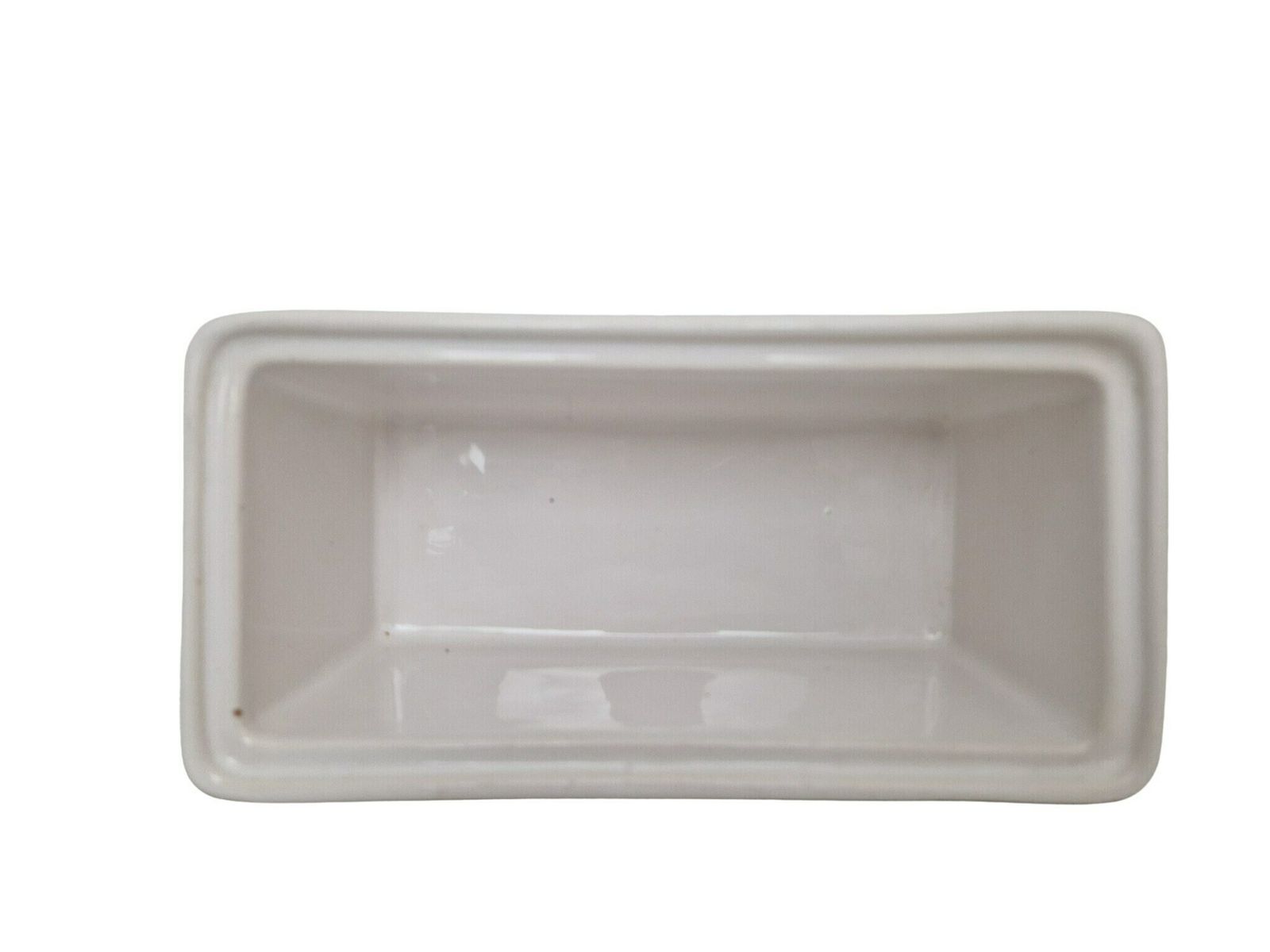 French White Ironstone Duck Tureen, Covered Casserole Terrine Dish photo vintage