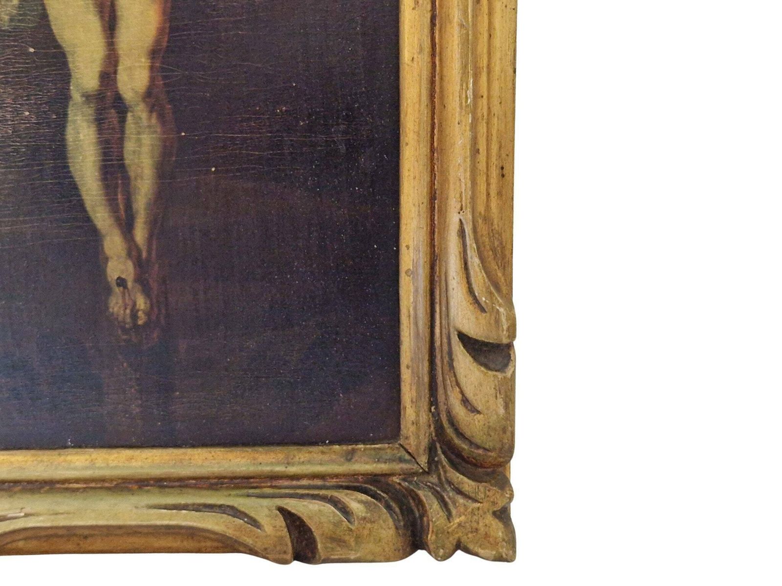 photo furniture Florentijnse Kunstprint Van De Kruisiging Van Jezus, Christus Aan Het Kruis Naar Rubens, Religieuze Wanddecoratie