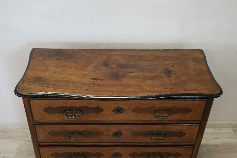 Antique Chest Of Drawers With Walnut Inlay, 17th Century photo furniture