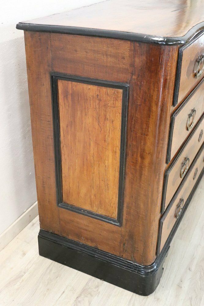6311.6 Antique Chest Of Drawers With Walnut Inlay, 17th Century photo