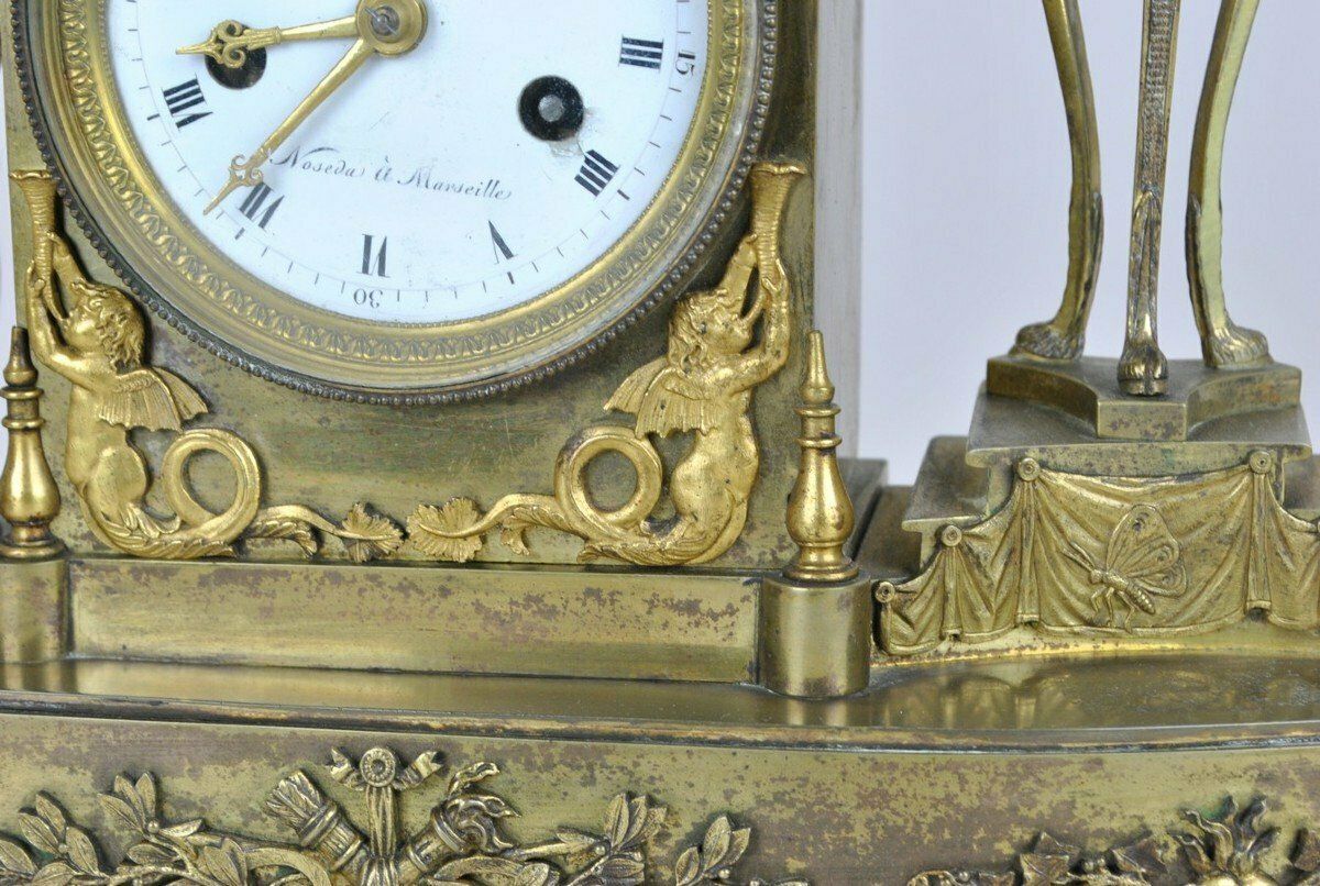 The Birth Of The King Of Rome, Bronze Clock, Xixth Century photo vinterior