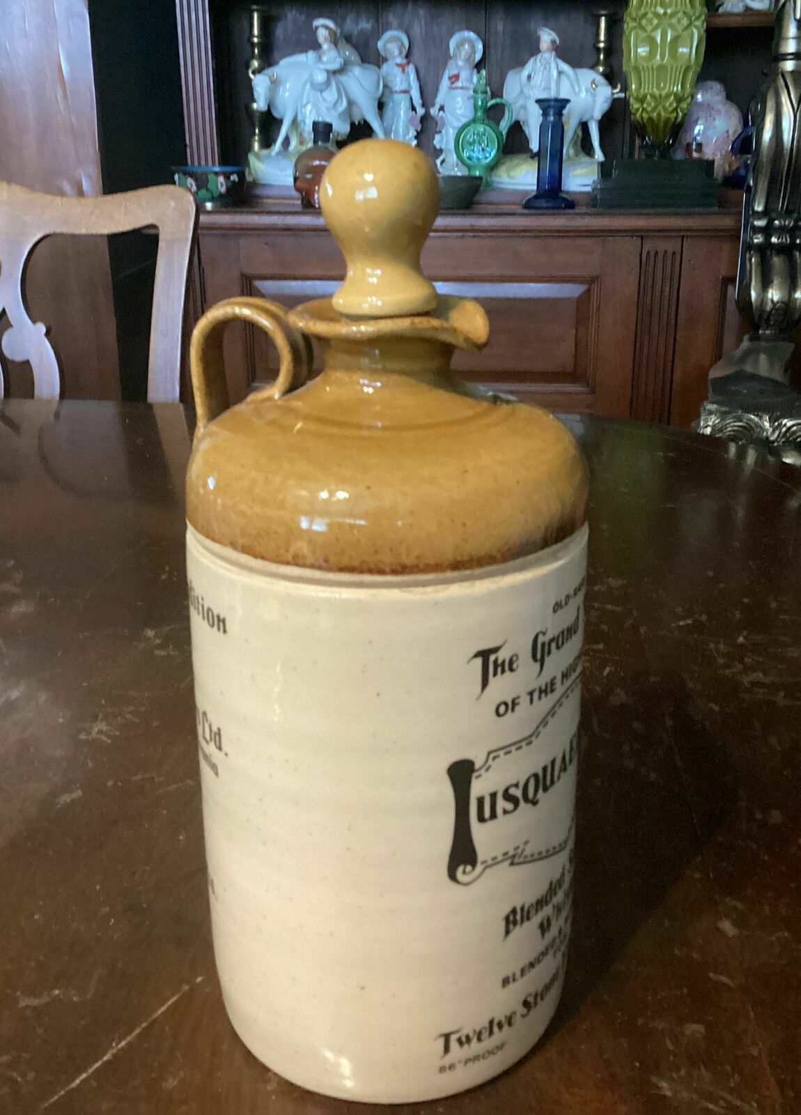 Usquaebach Old Rare Highland Whisky Flagon. Us Import. 12 Stone Flagons Penn. photo Home Decor