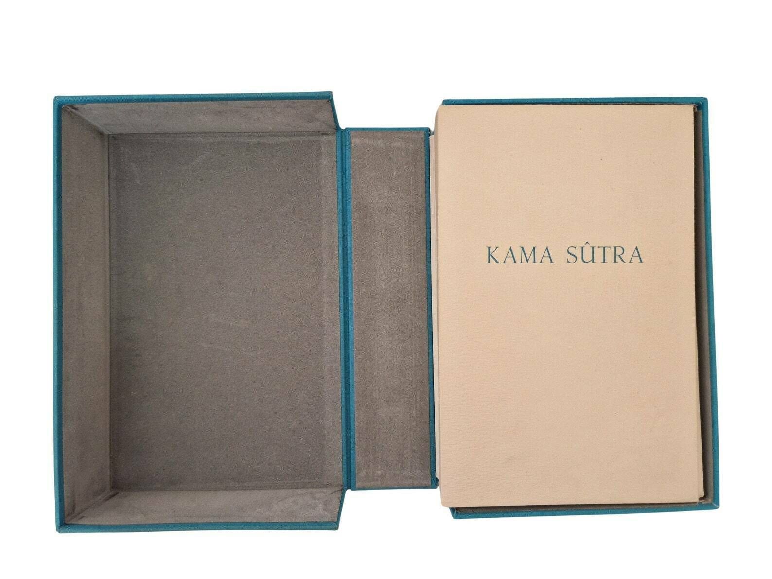 1964 Kama Sutra Vatsyayana, French Editions De L'ibis With 38 Erotic Prints By Alain Dumond photo furniture