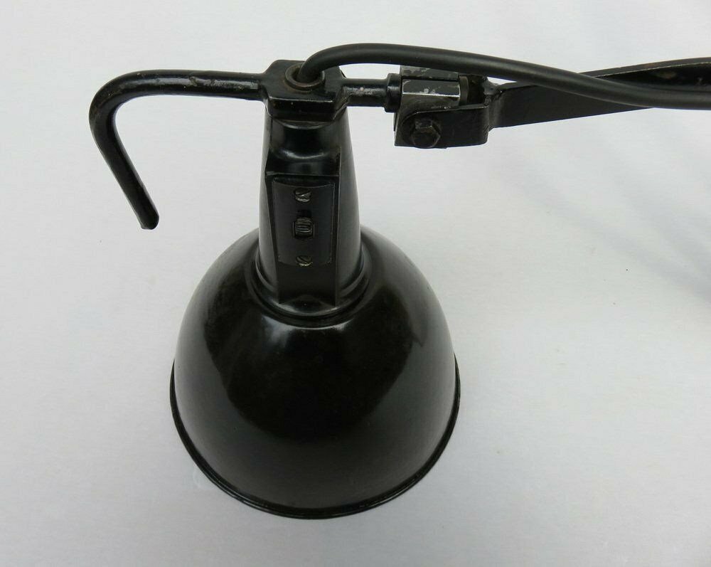 Bauhaus Scissor Lamps By Wilhelm Bäder Set Of 2 photo vintage