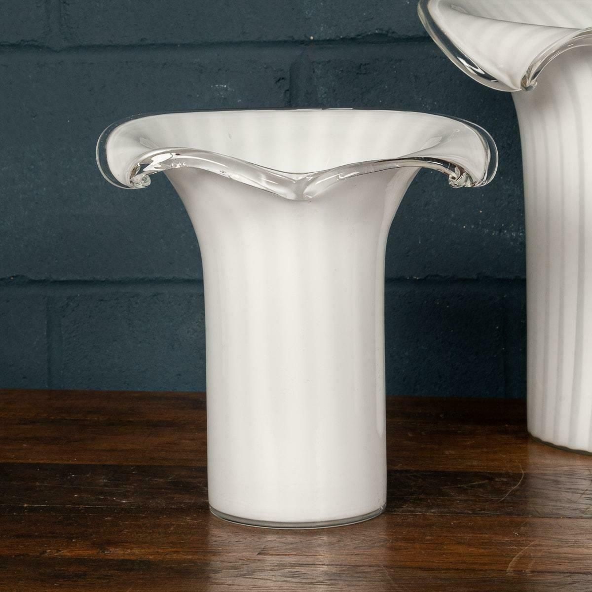 Set Of Three Murano Glass Table Lamps Made In Venice, Italy, C.1980 photo buy