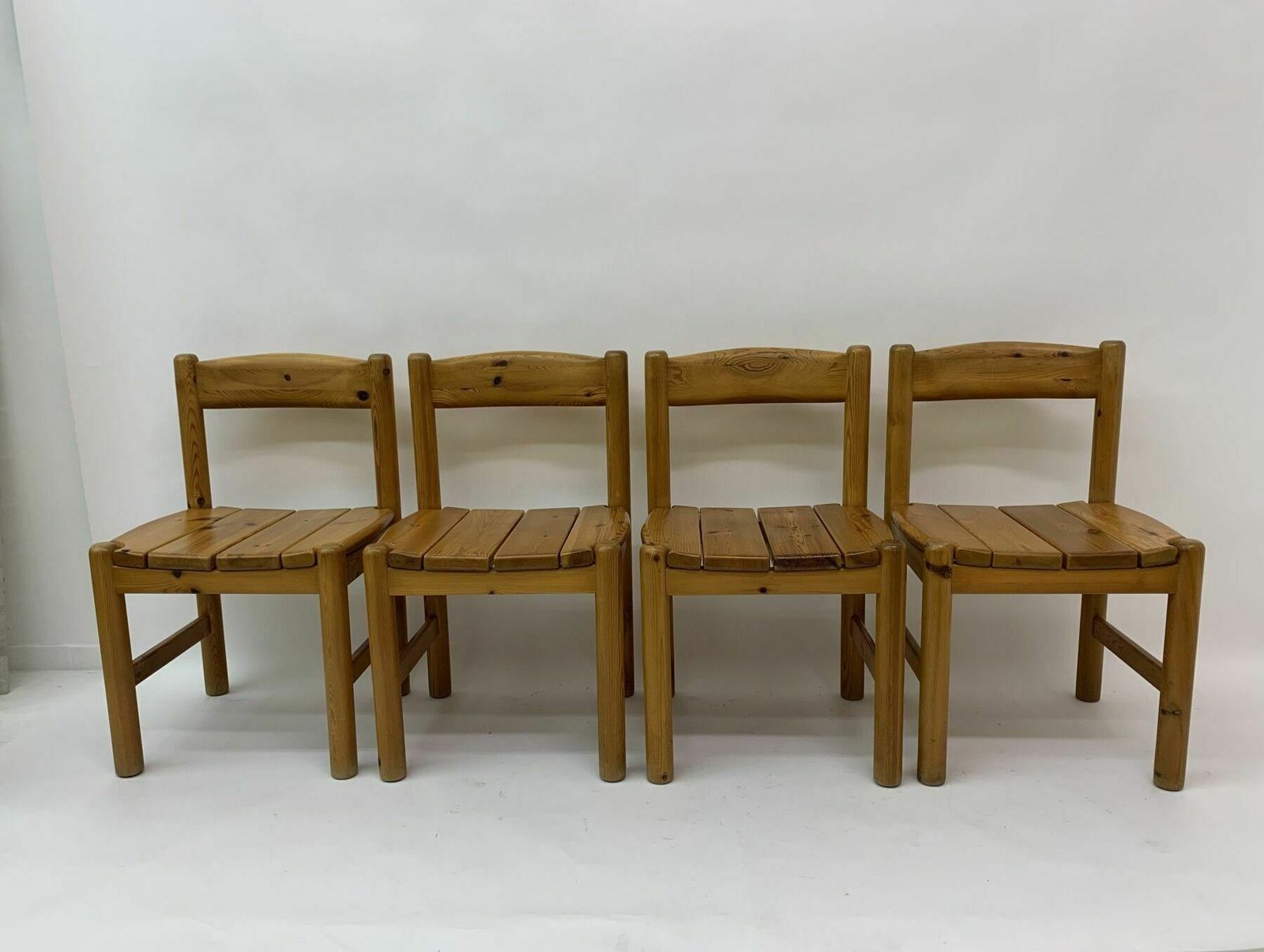 Set Of 4 Rainer Daumiller Dining Chairs, 1970’s photo vinterior