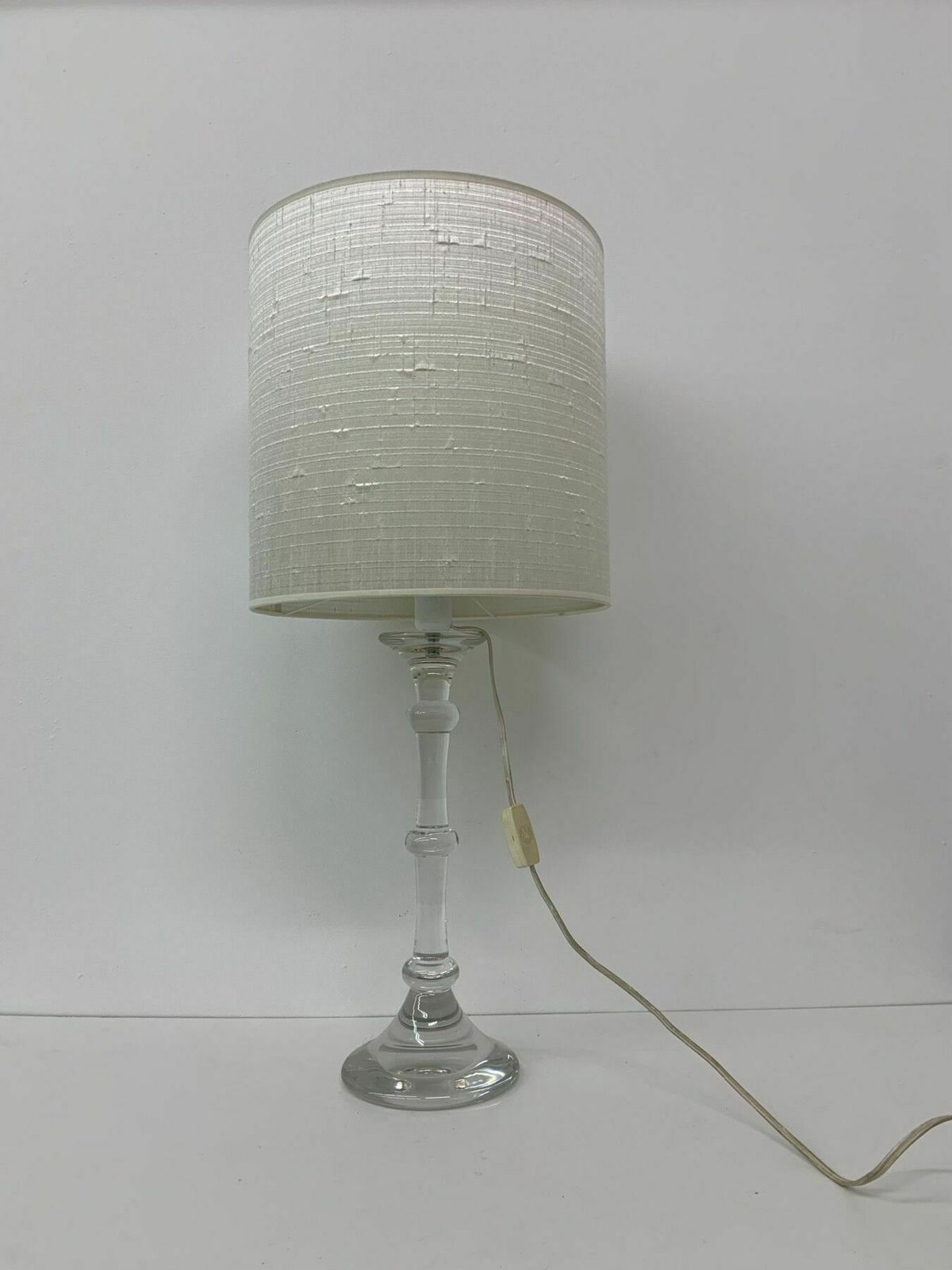 Mid Century Design Crystal Table Lamp By Glasfabriek Leerdam , 1960’s photo buy