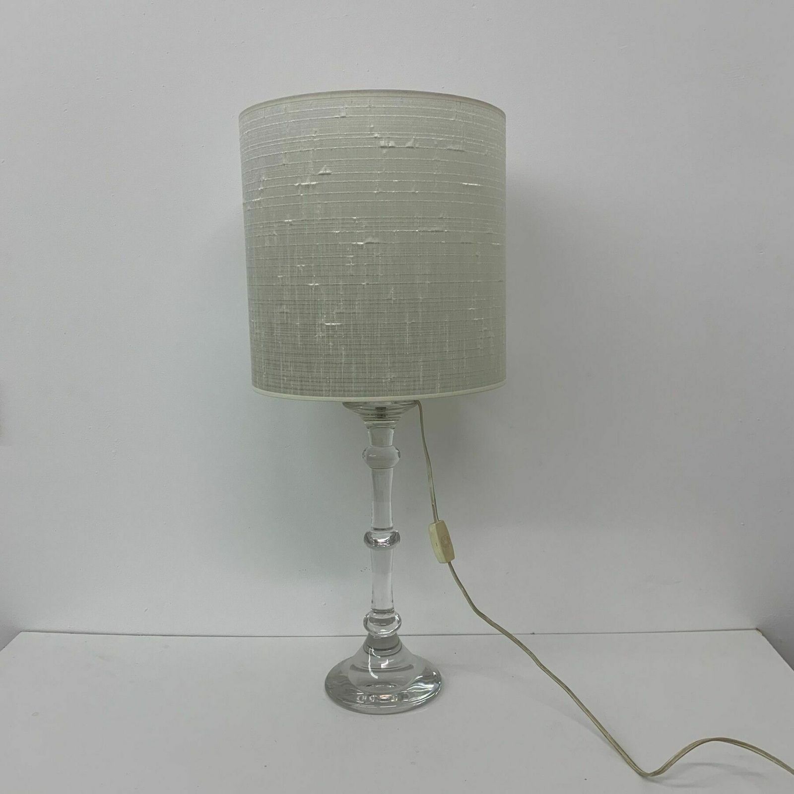 photo furniture Mid Century Design Crystal Table Lamp By Glasfabriek Leerdam , 1960’s