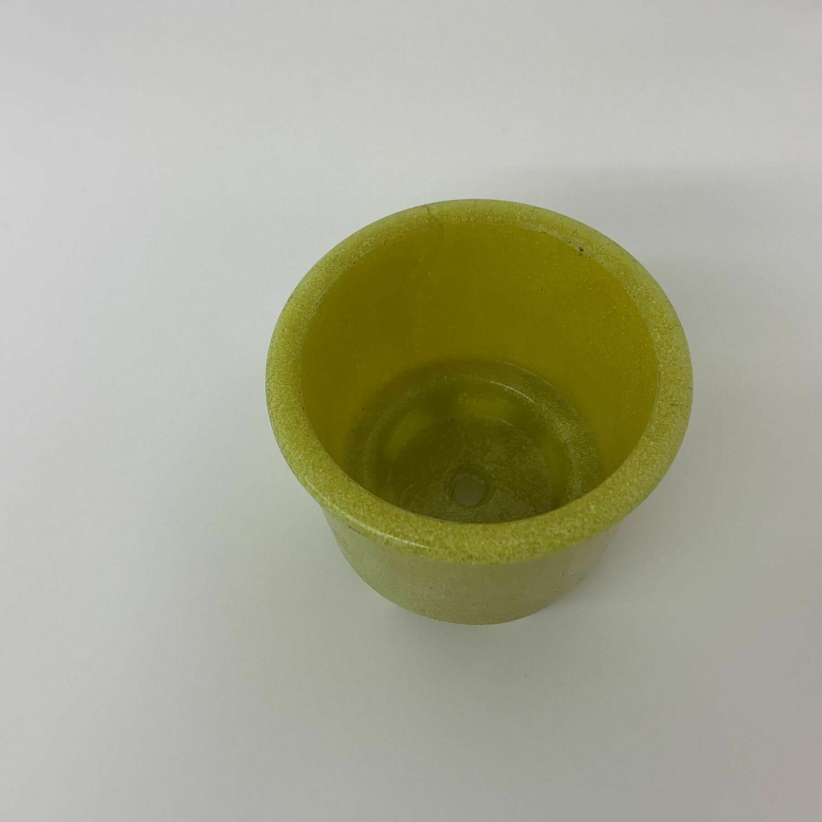Antique Leerdam Copier Cactus Pot In Yellow Graniver Glass , 1928 photo furniture