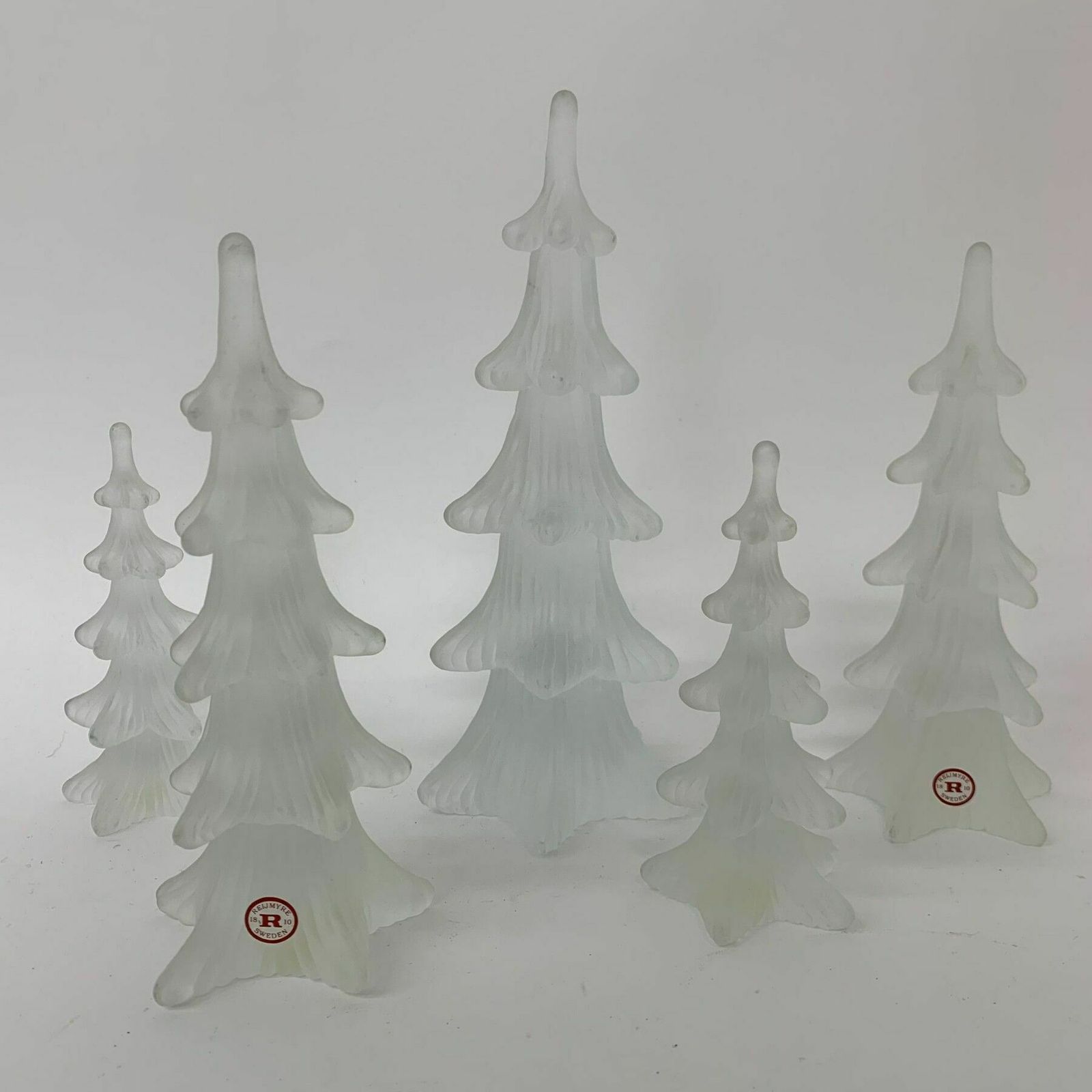 Reijmyre Glass Christmas Trees, Zweden photo vinterior