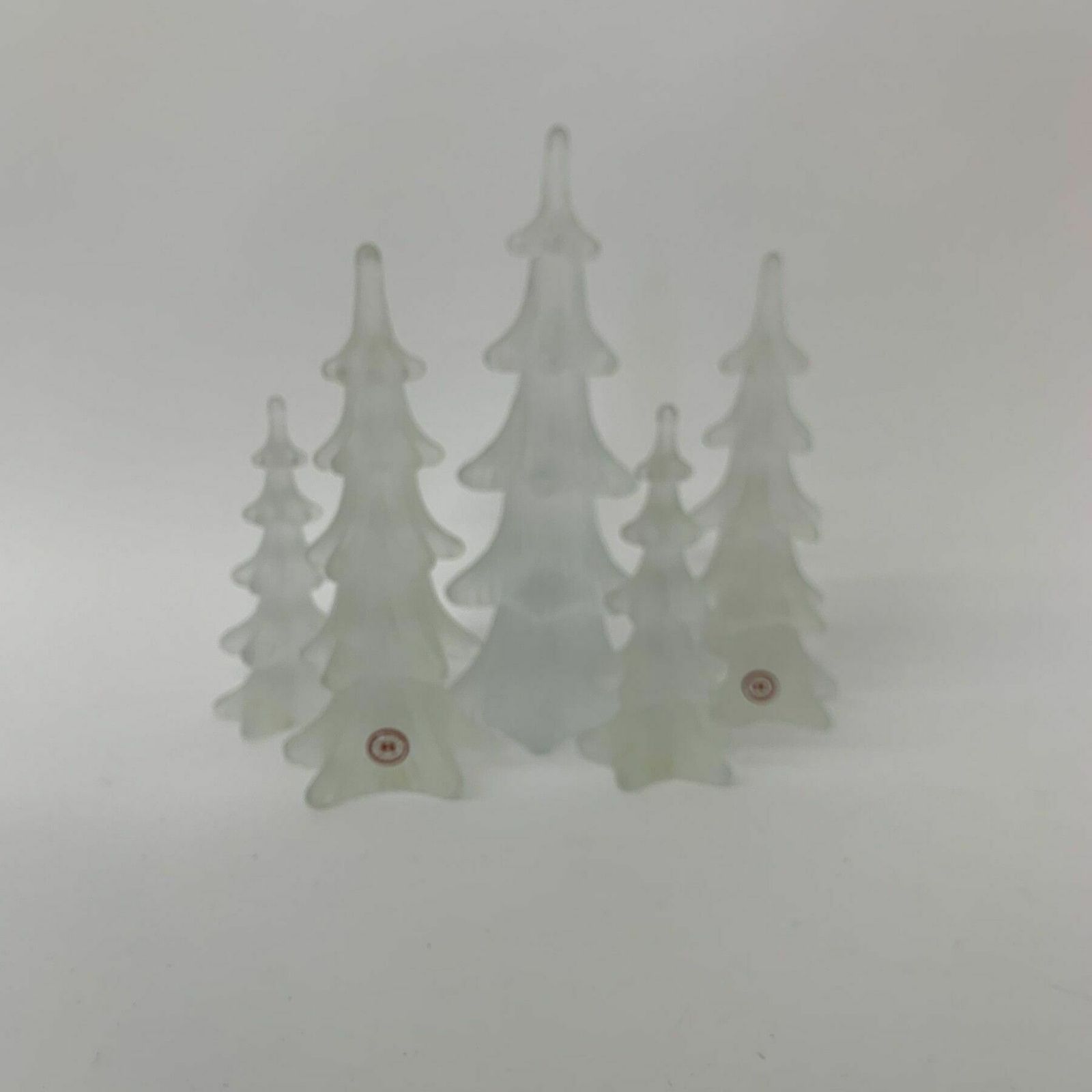 Reijmyre Glass Christmas Trees, Zweden photo vintage