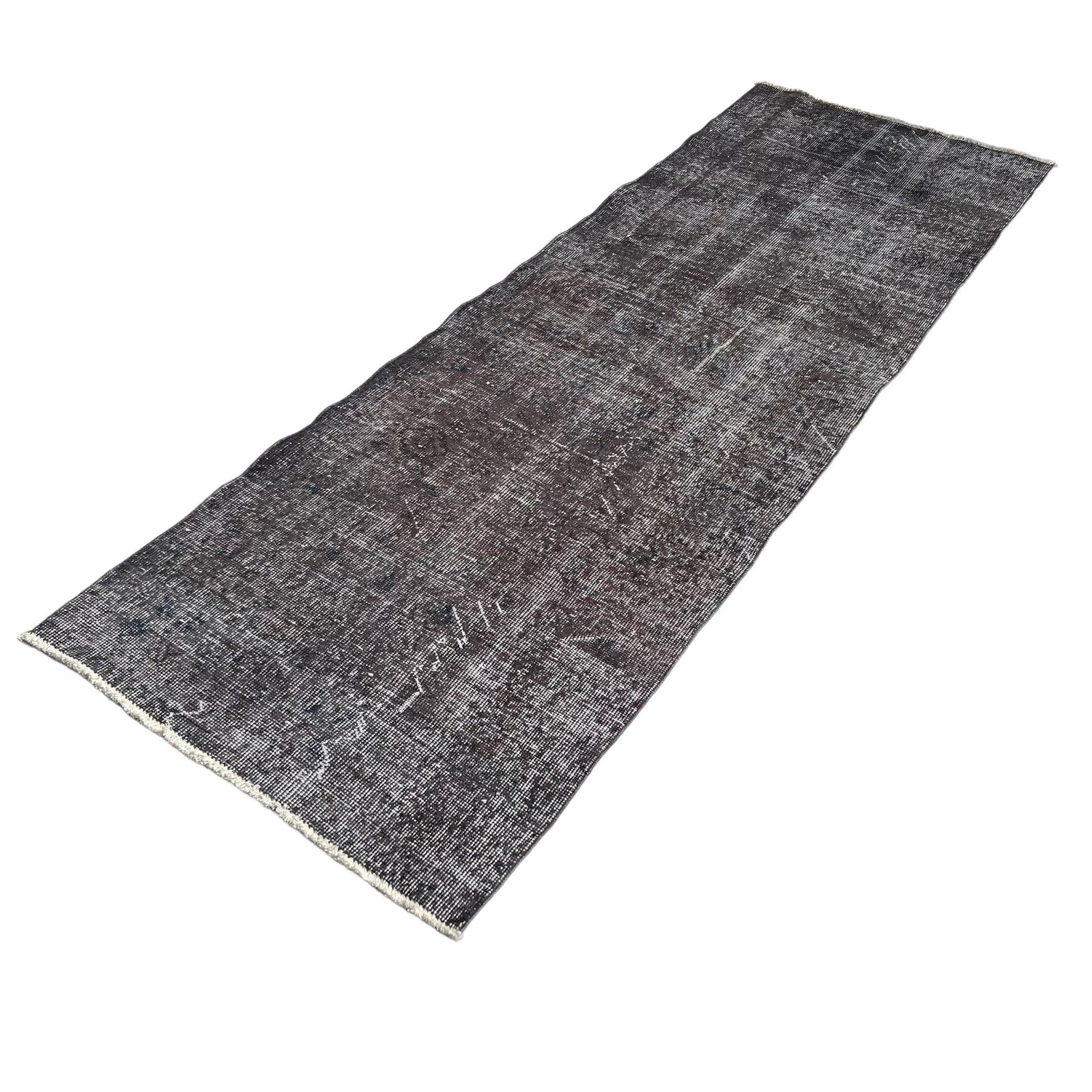Vintage Distressed Turkish Rug , 250 X 82 Cm Wool Vintage Rug photo vinterior