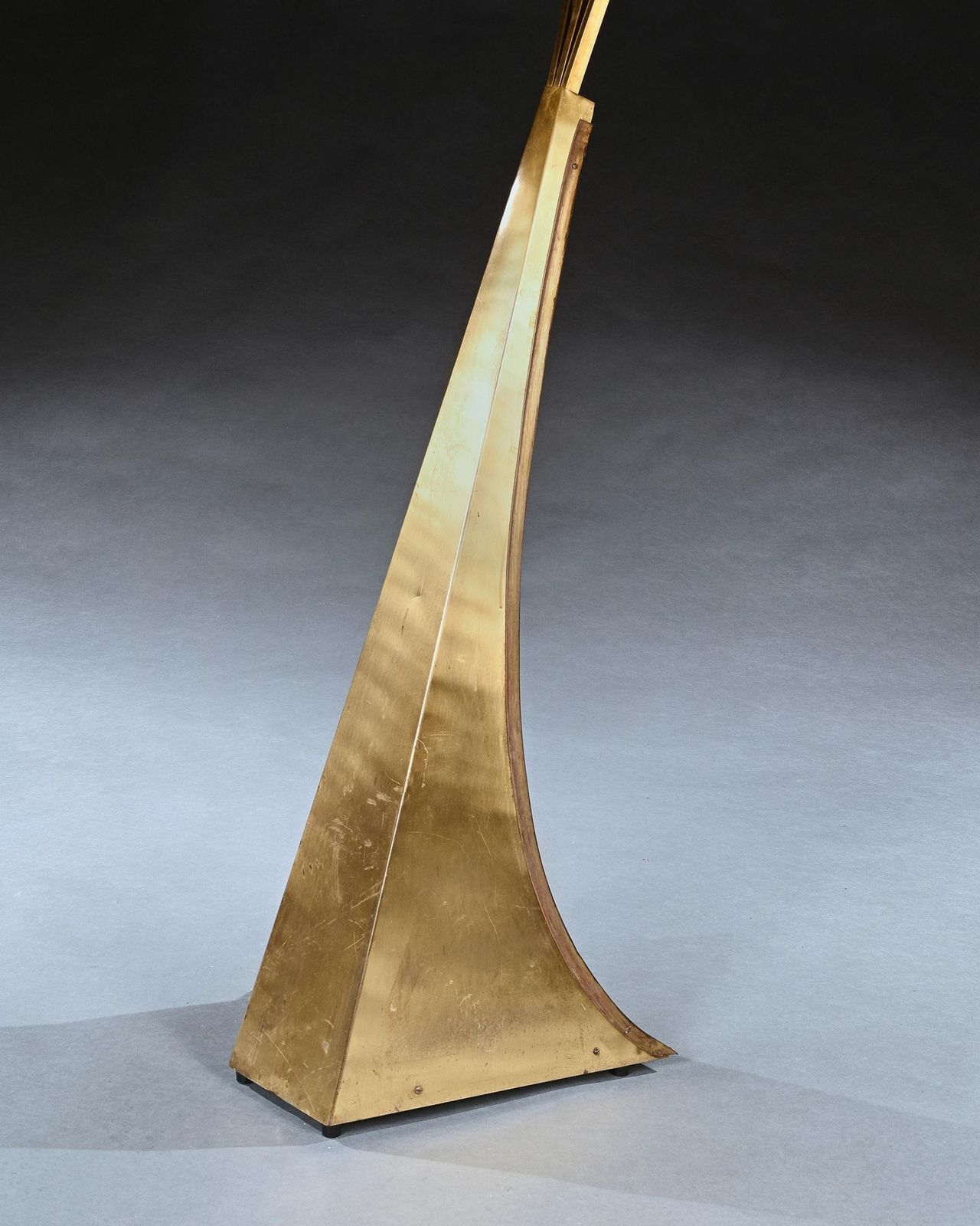 photo furniture Mid 20th Century Italian Brass Three Arm Floor Lamp 1960