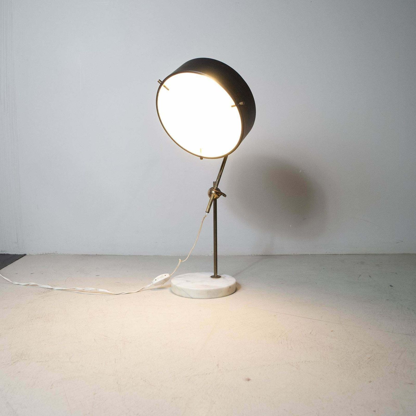 Stilux Italian Mid Century Table Lamp From The Fifties photo vintage