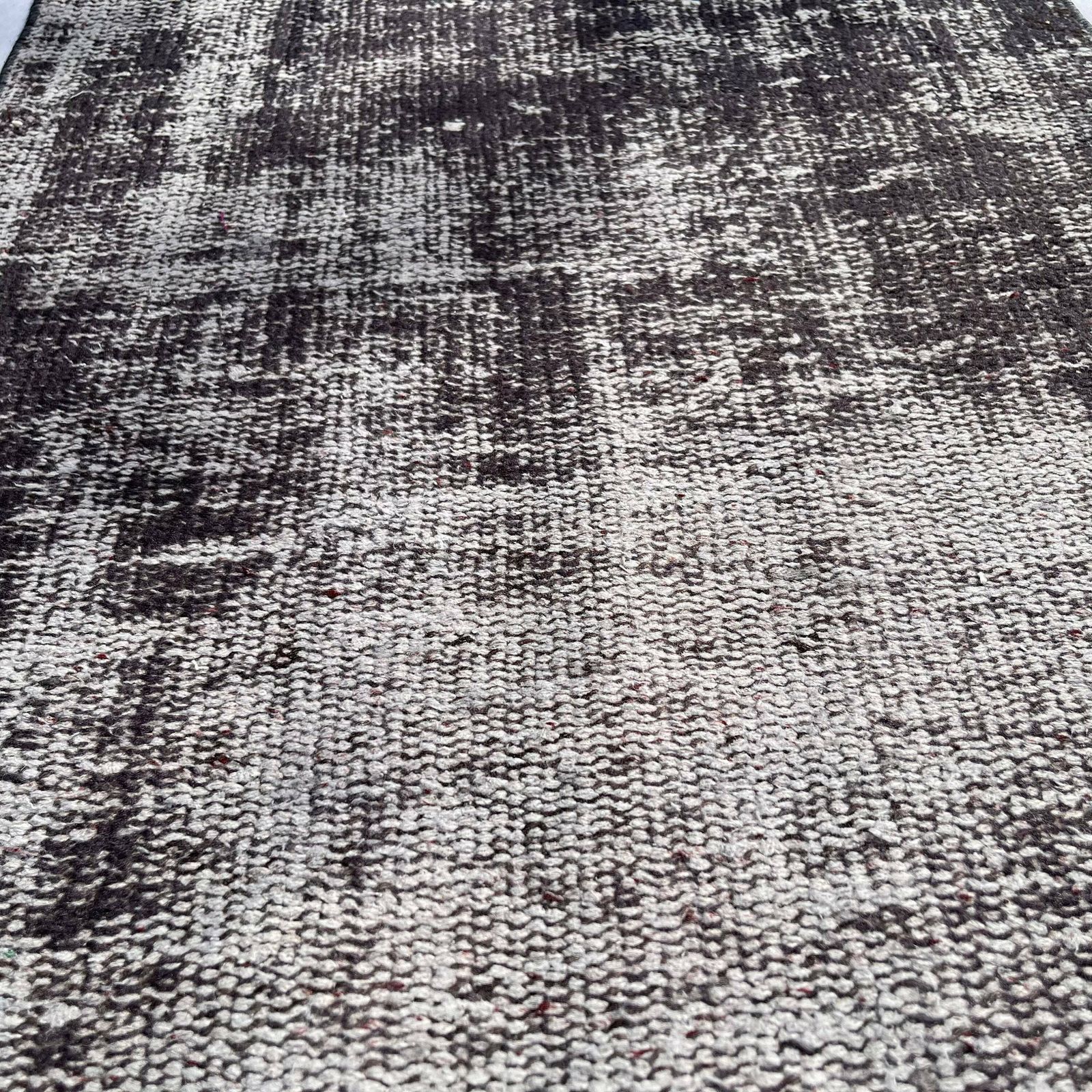 Vintage Distressed Turkish Rug , 272 X 56 Cm Wool Vintage Rug photo vintage