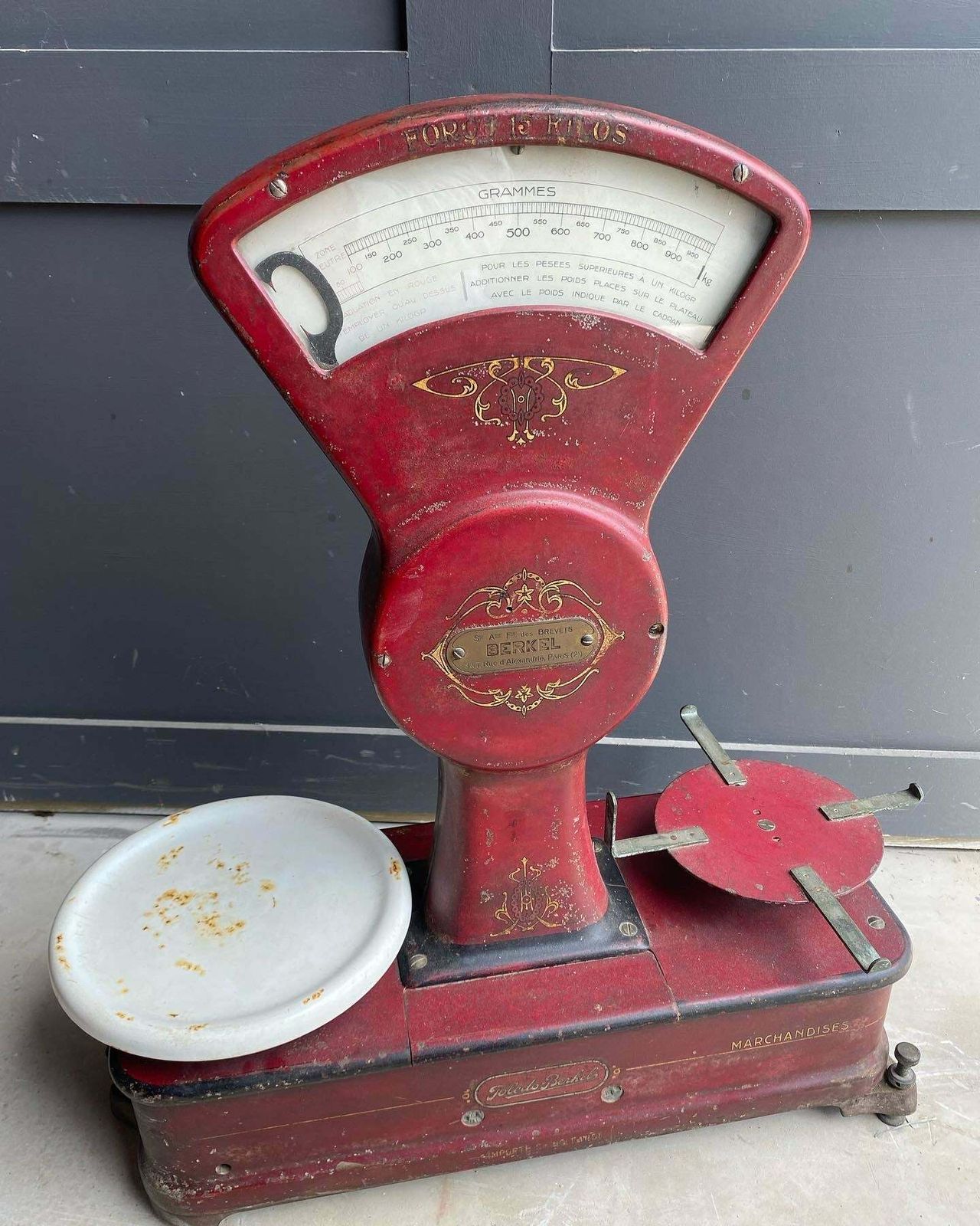 Berkel Weighing Scales, 1920s, Vintage