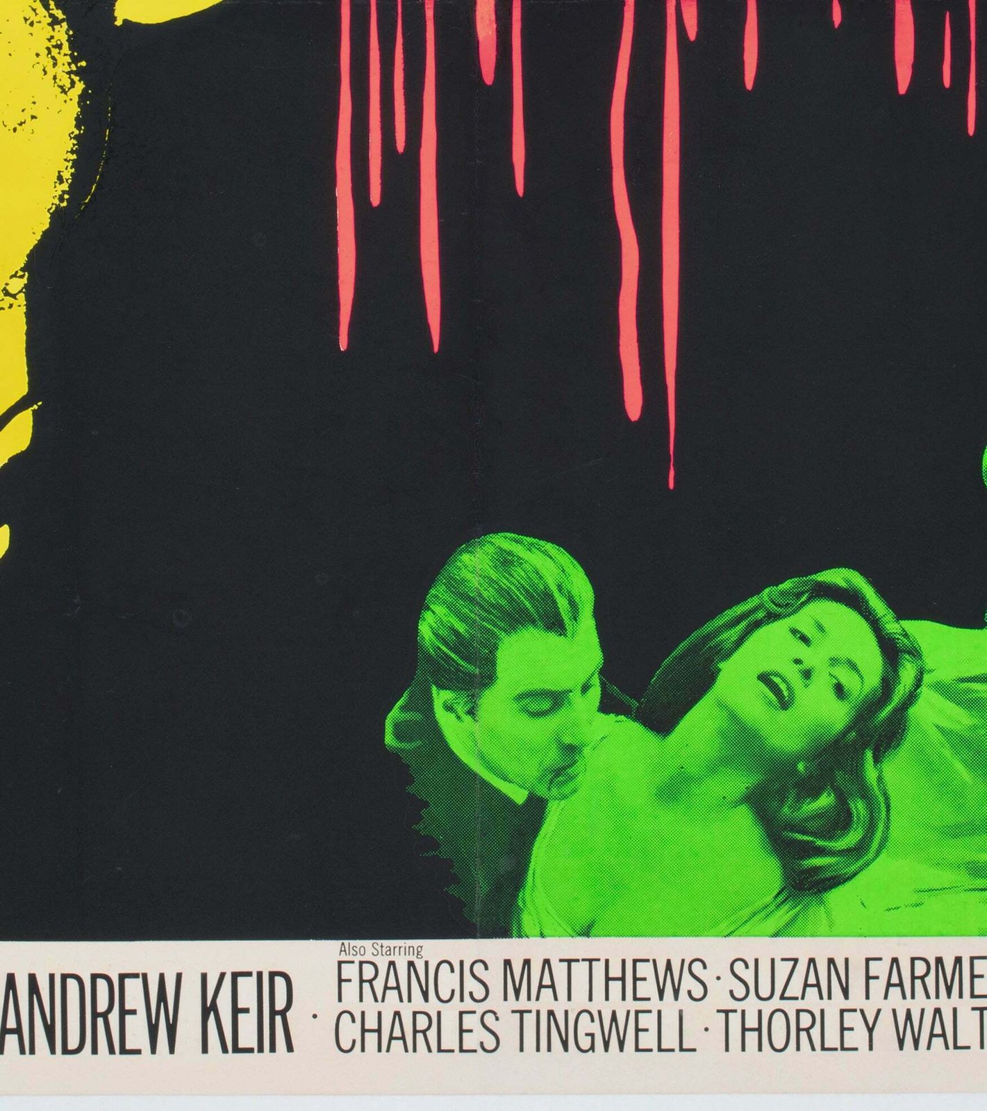 Dracula Prince Of Darkness 1966 Uk Quad Film Poster, Tom Chantrell photo buy