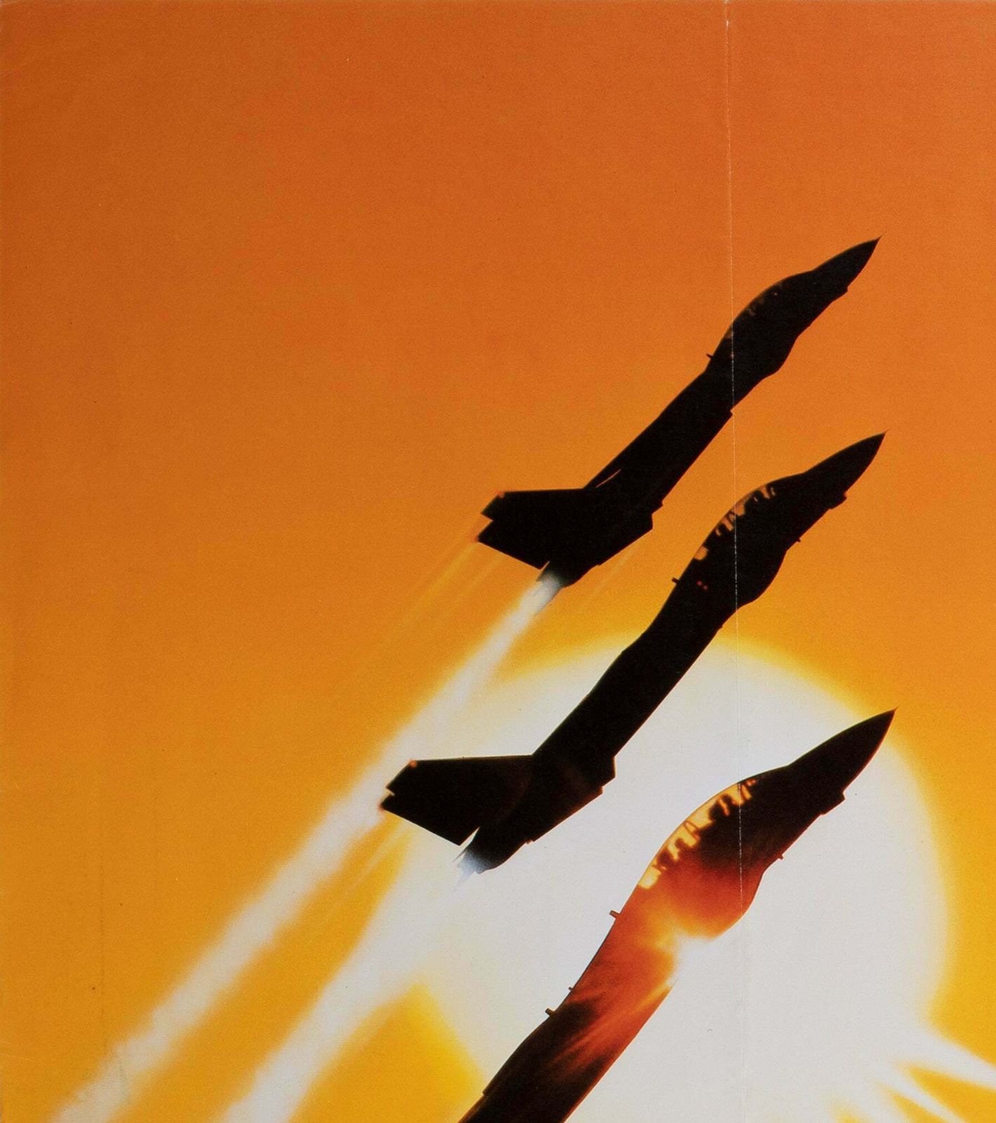 Top Gun 1986 Uk Quad Film Poster, Brian Bysouth photo for sale