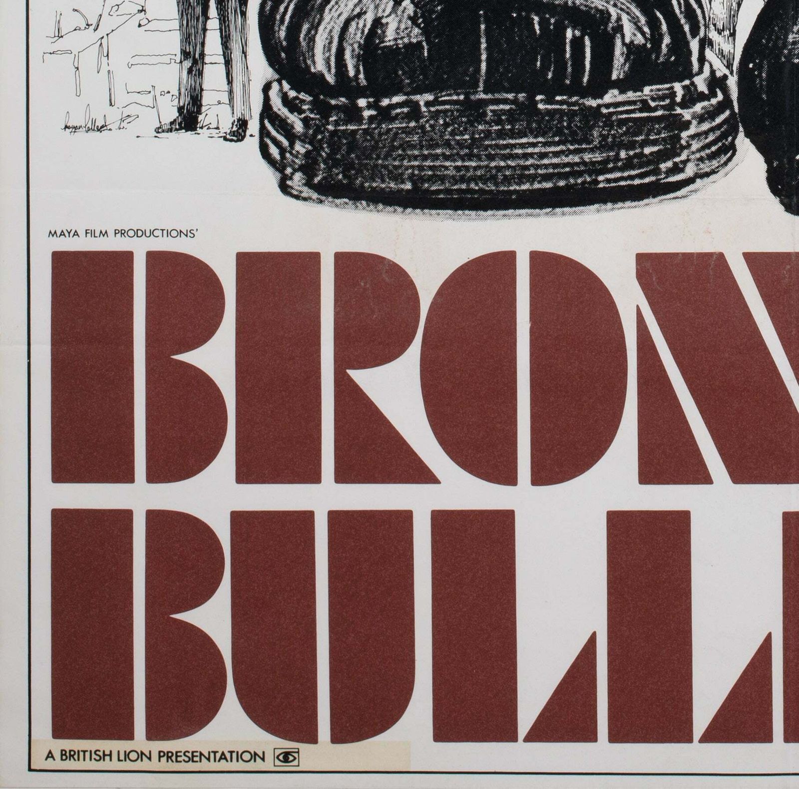 Bronco Bullfrog 1969 Uk 1 Sheet Film Poster photo buy