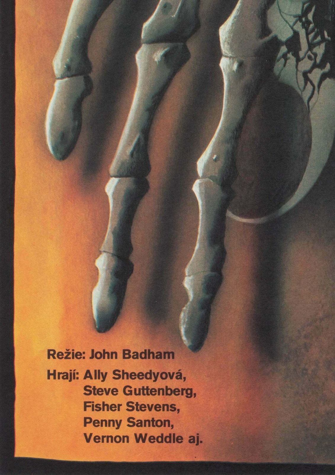Short Circuit 1989 Czech A3 Film Poster, Zdenek Vlach photo 150.0