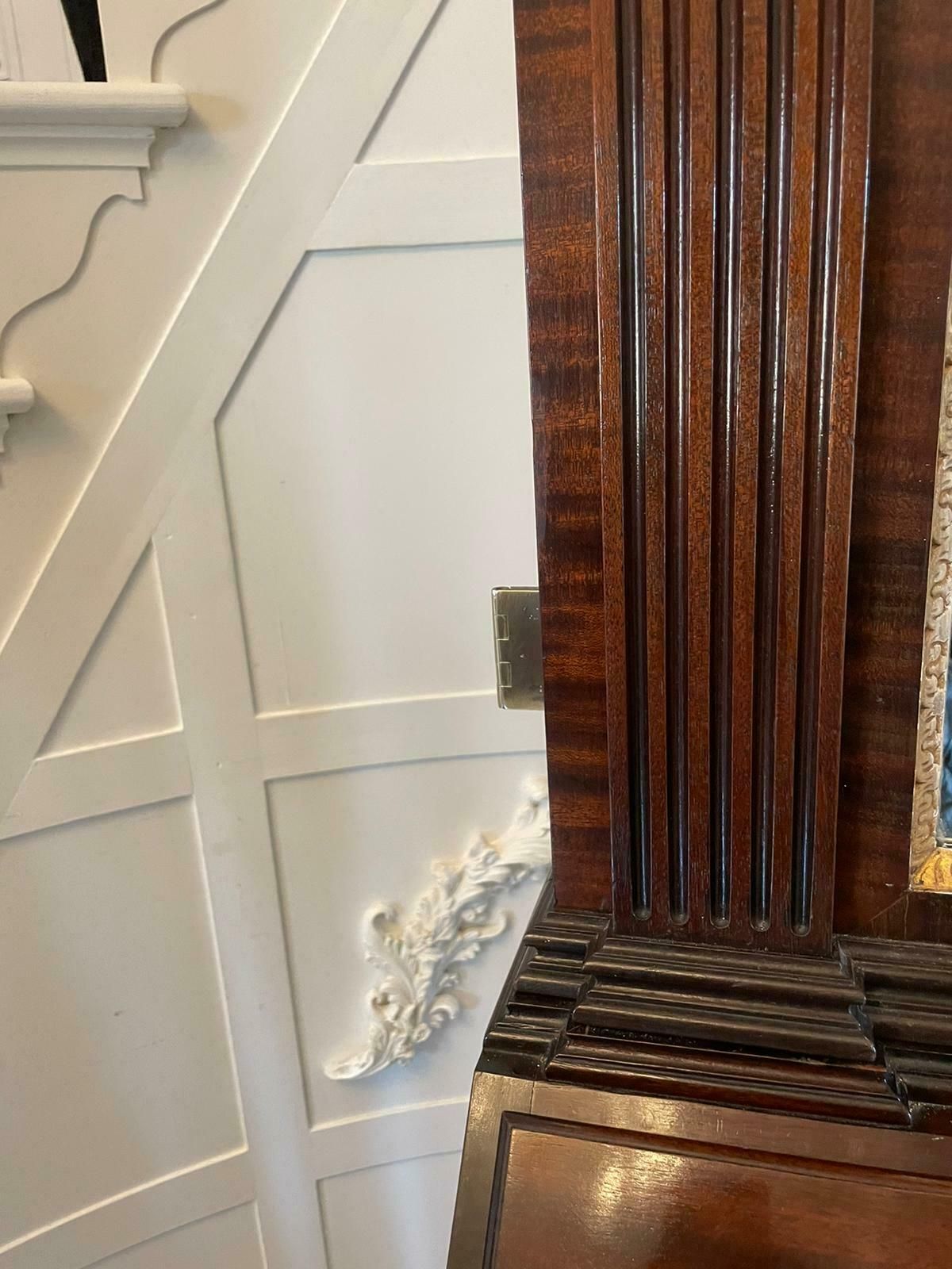 Outstanding Quality Antique Chippendale Style Mahogany Bookcase photo for sale