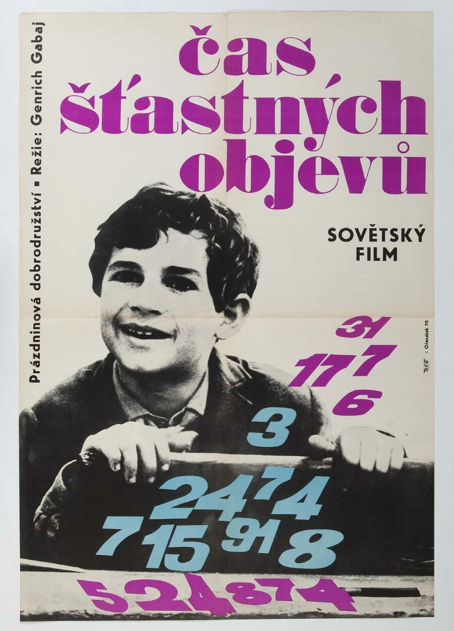 Movie Poster, Time Of Happy Finds, Radek Očenášek, 1970