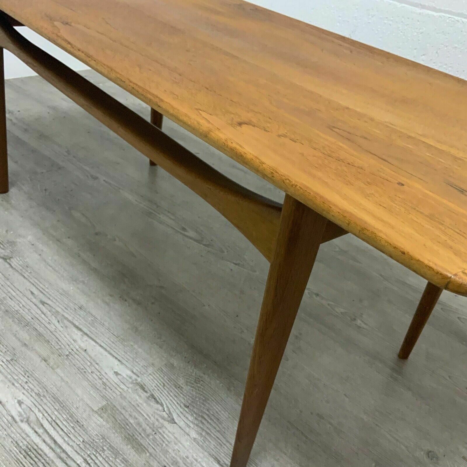 Danish Solid Teak Coffee Table By Tove Kindt Larsen For France And Son /2 photo Furniture