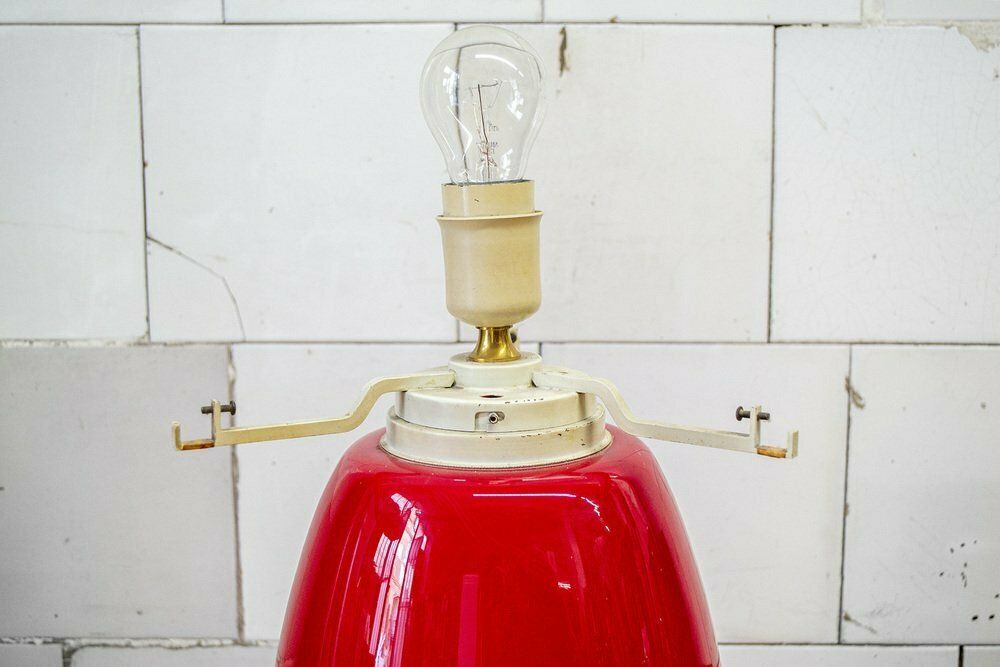 Italian Murano Glass Table Lamp From Vistosi, 1960s photo 1102.4