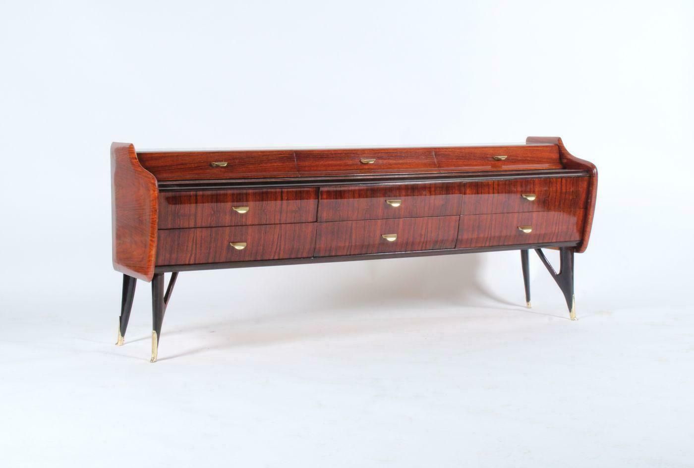 A Classic Mid Century Italian Sideboard In Rosewood photo furniture