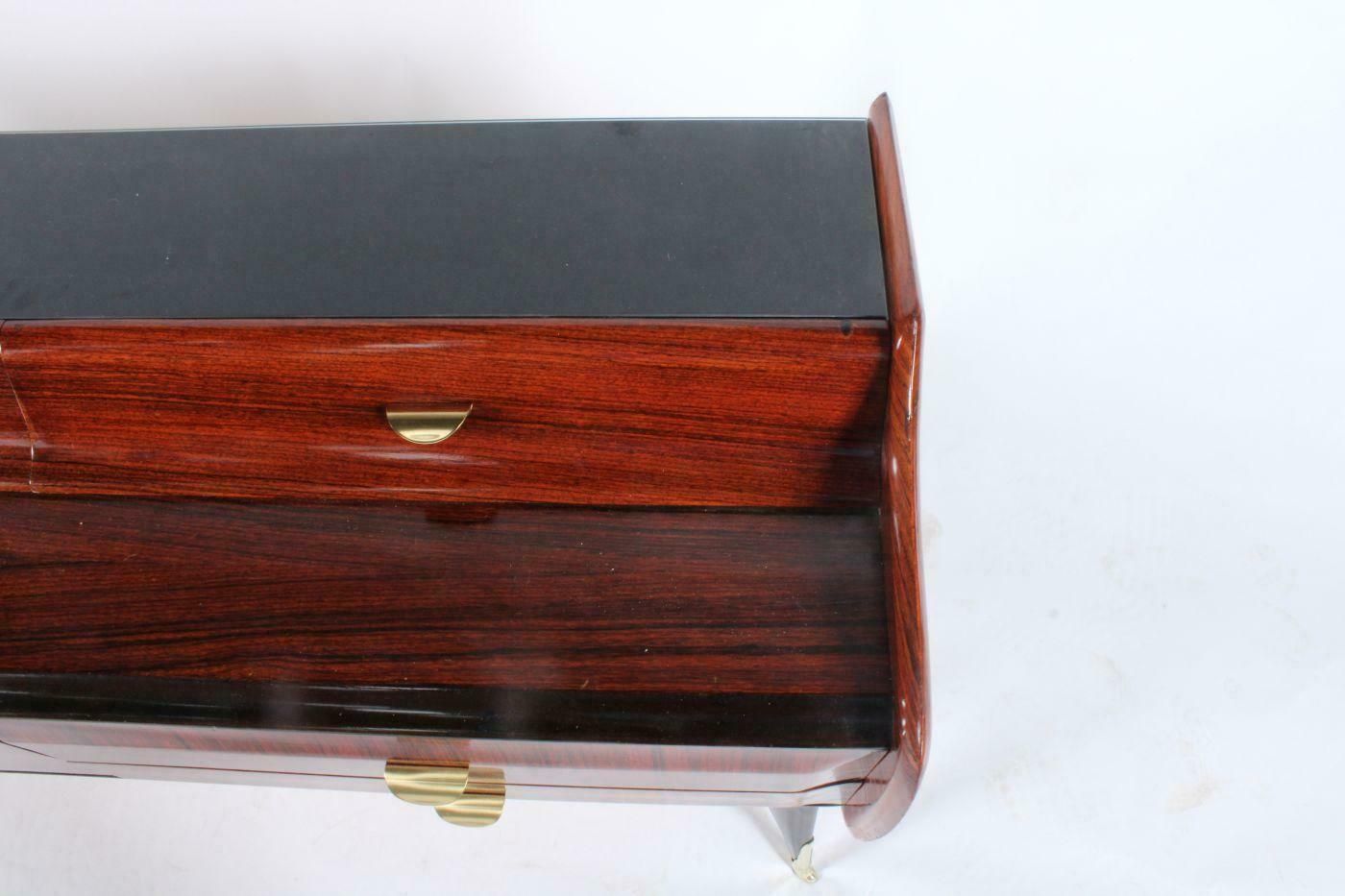 A Classic Mid Century Italian Sideboard In Rosewood photo 2800.0