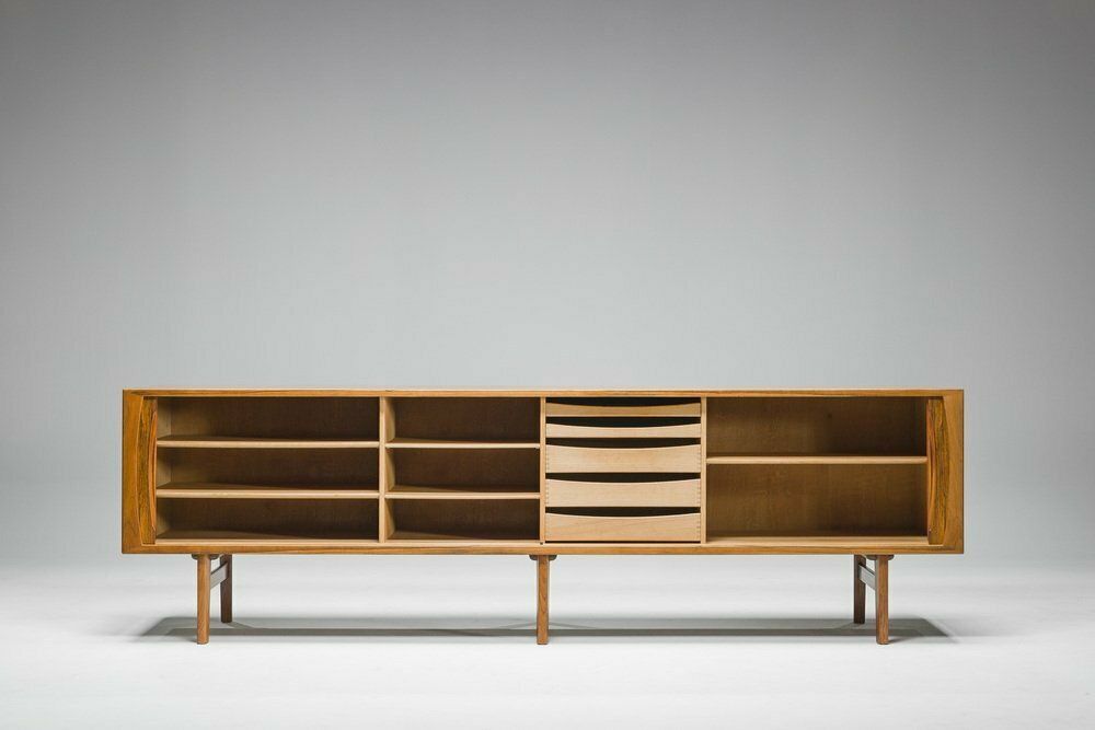 Large Rosewood Sideboard By Henning Kjerulf For Bruno Hansen, 1950s photo furniture