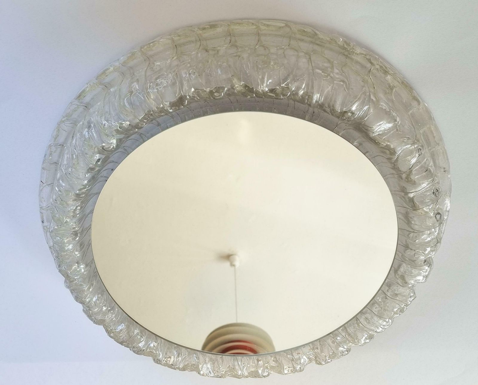 Midcentury Rare Wall Mirror Hillebrand, Germany, 1970s photo buy