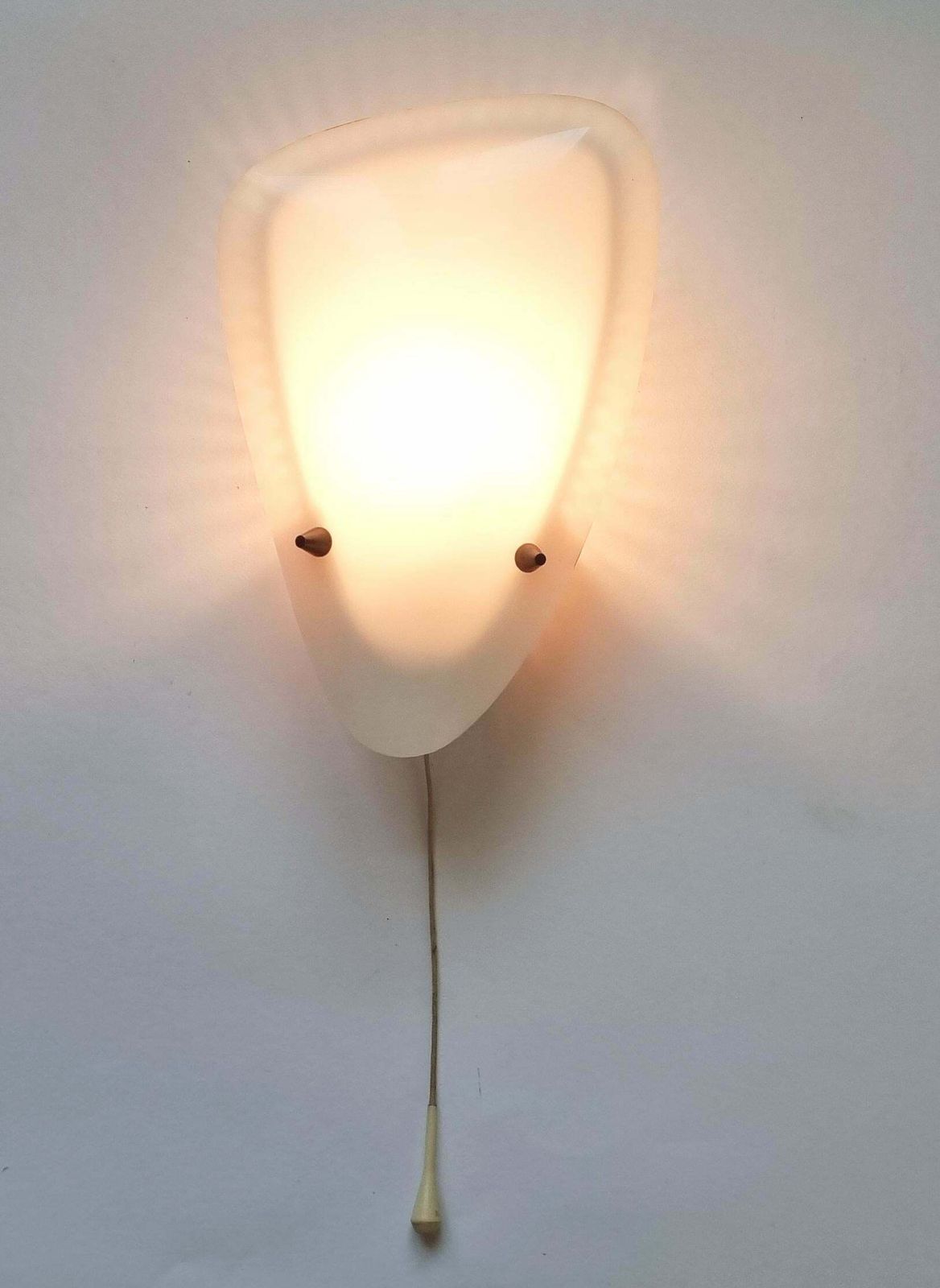 Very Rare Midcentury Wall Lamp In Style Of Stilnovo, Italy, 1970s photo vintage