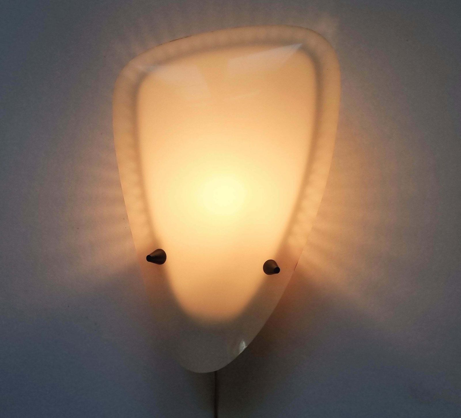 photo furniture Very Rare Midcentury Wall Lamp In Style Of Stilnovo, Italy, 1970s