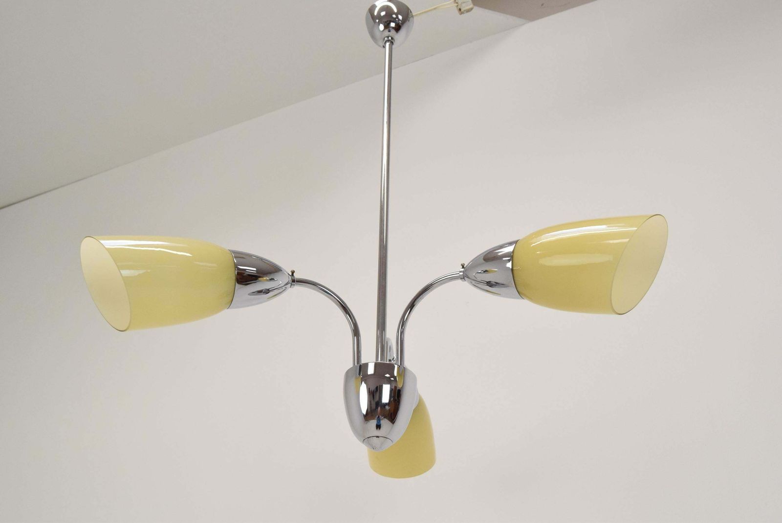 Mid Century Designed Chandelier By Elektroinstala Decin, Czechoslovakia, 1970's. £321.59 photo 371.0