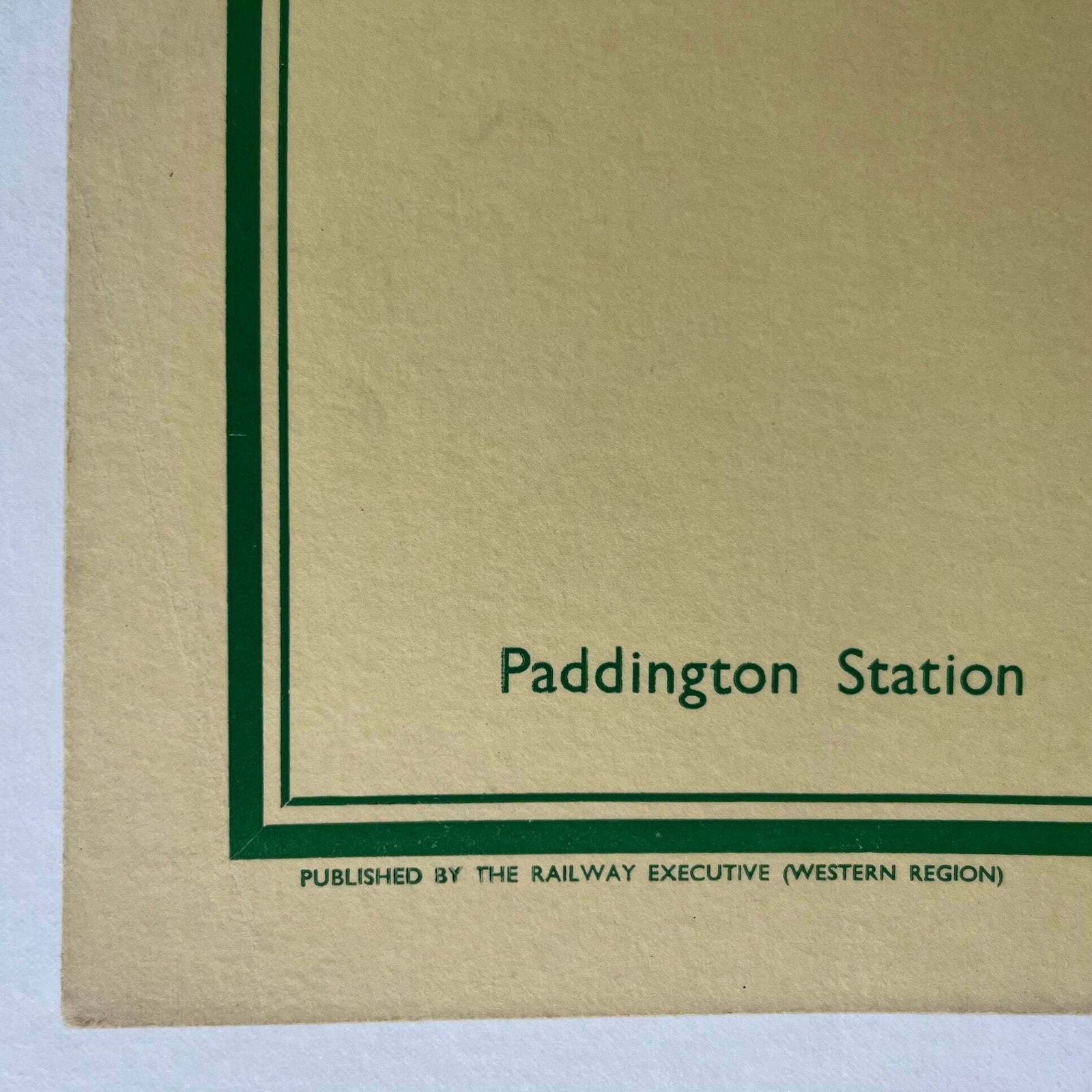 British Rail Poster, Special Fares, 1950s photo Art