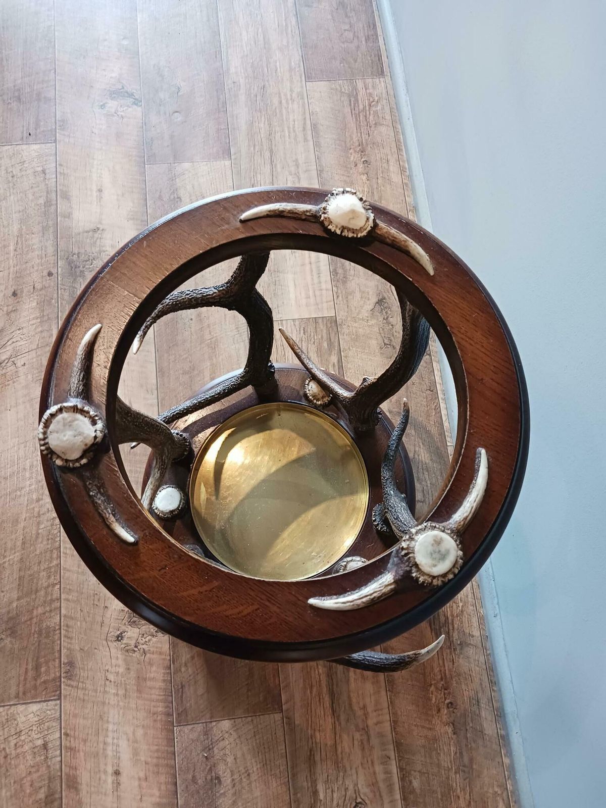 Anthony Redmile Umbrella Stick Stand, Antler, Hardwood & Brass photo Home Decor