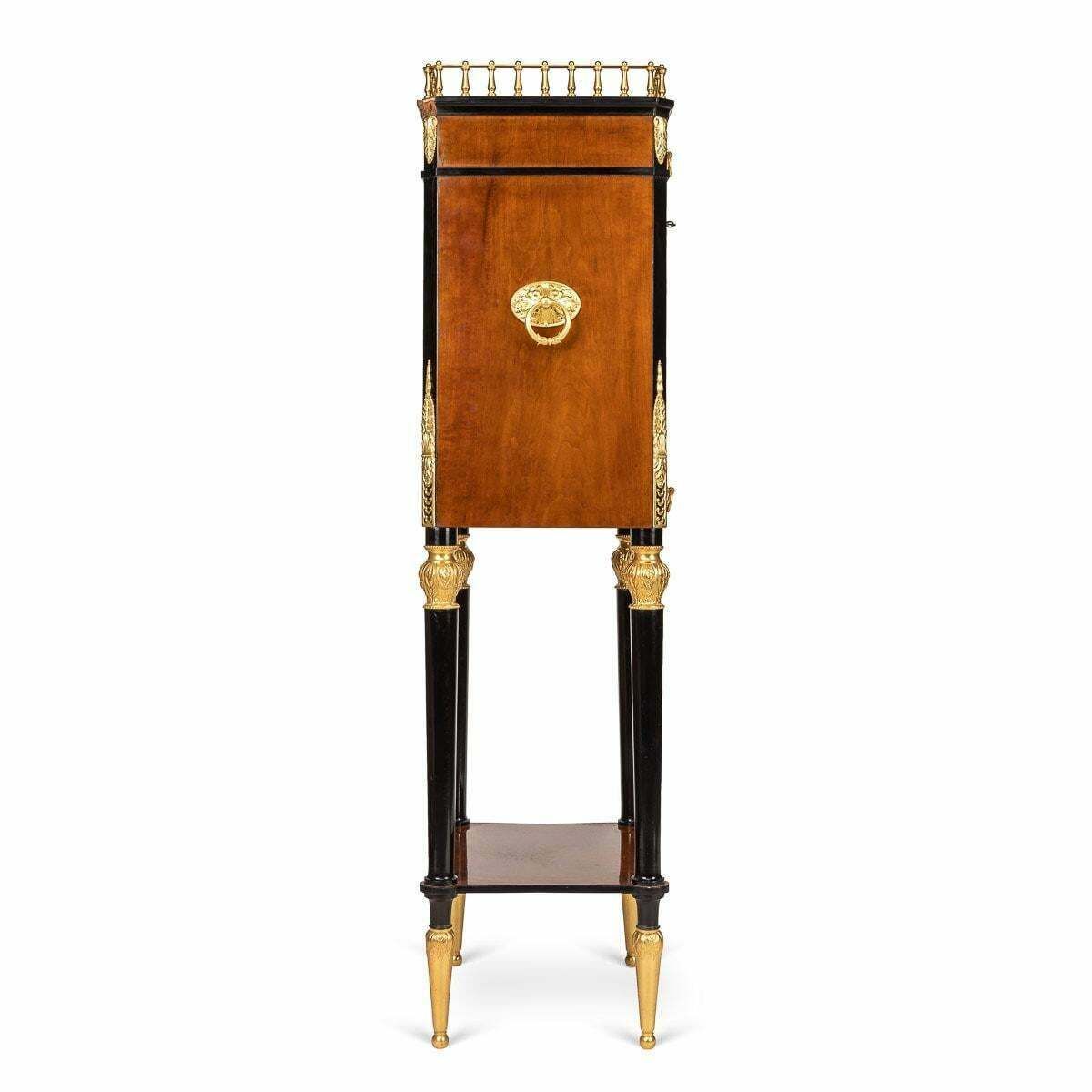20th Century French Louis XVI Style Ormolu Cutlery Cabinet, C.1900 photo Furniture