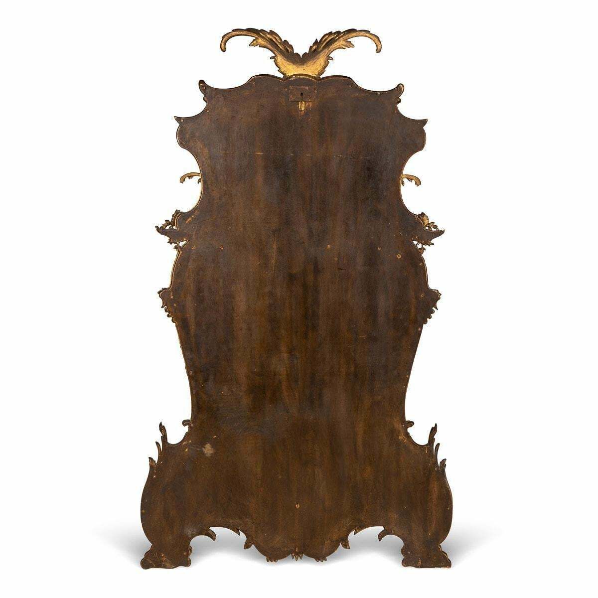 19th Century French Rococo Carved Giltwood Mirror, C.1860 photo furniture