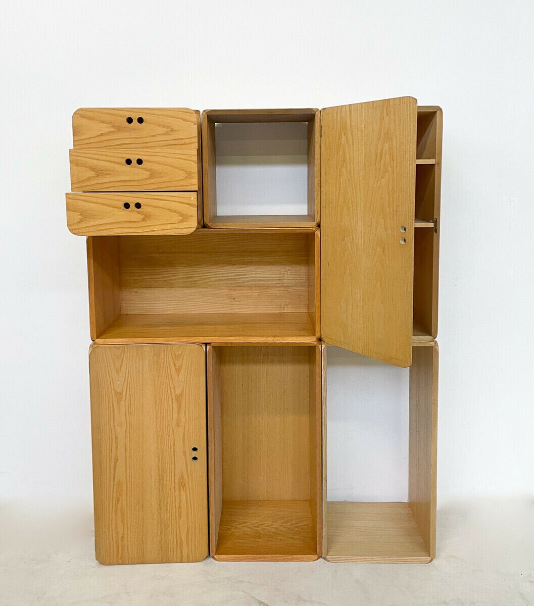 Set Of Modular Wooden Cubes By Derk Jan De Vries photo furniture