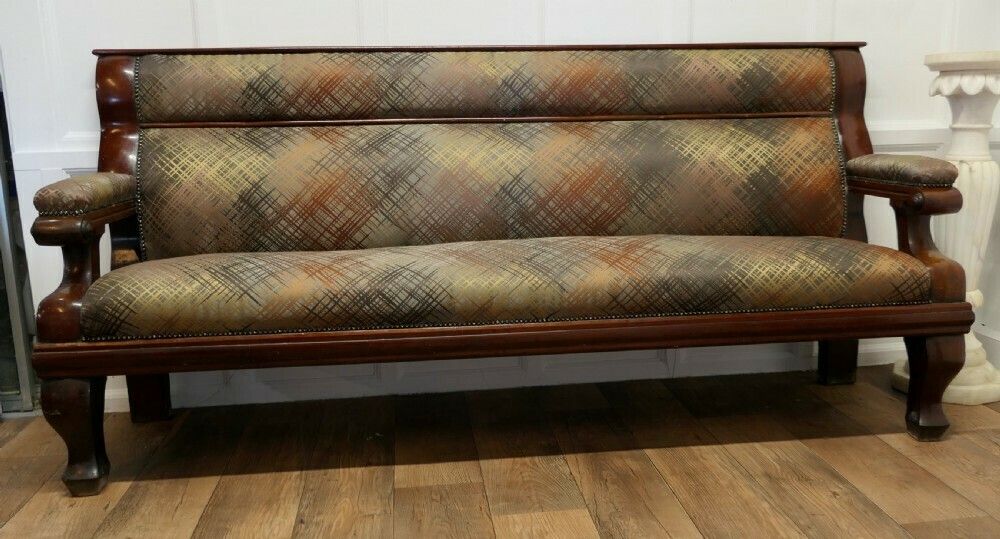Long Waiting Room Seat Or Hall Bench