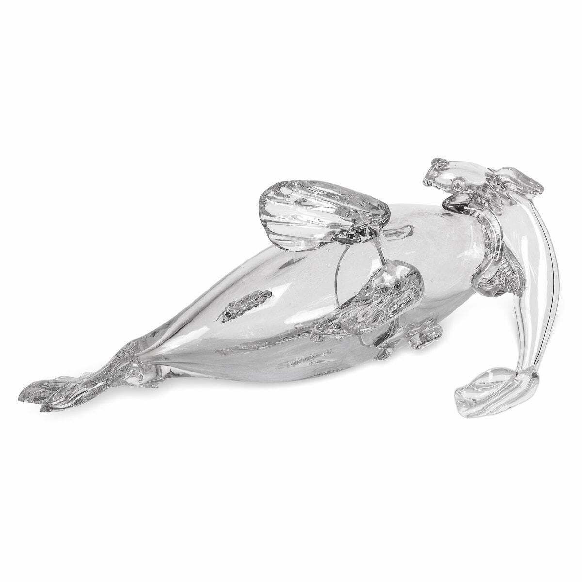 20th Century Saint Louis Crystal Fish By Jean Sala, (1895 1976) photo vinterior