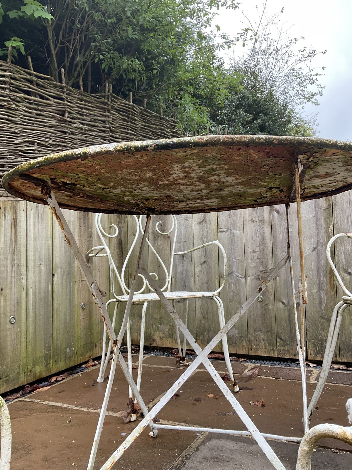 French Garden Table With Chairs photo furniture