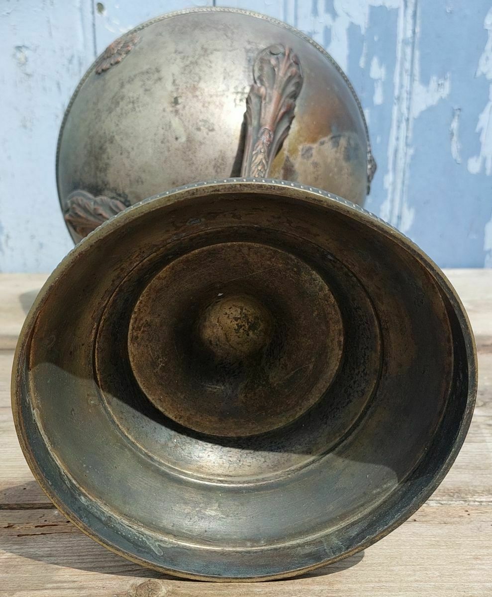 Silver Metal Centerpiece photo for sale