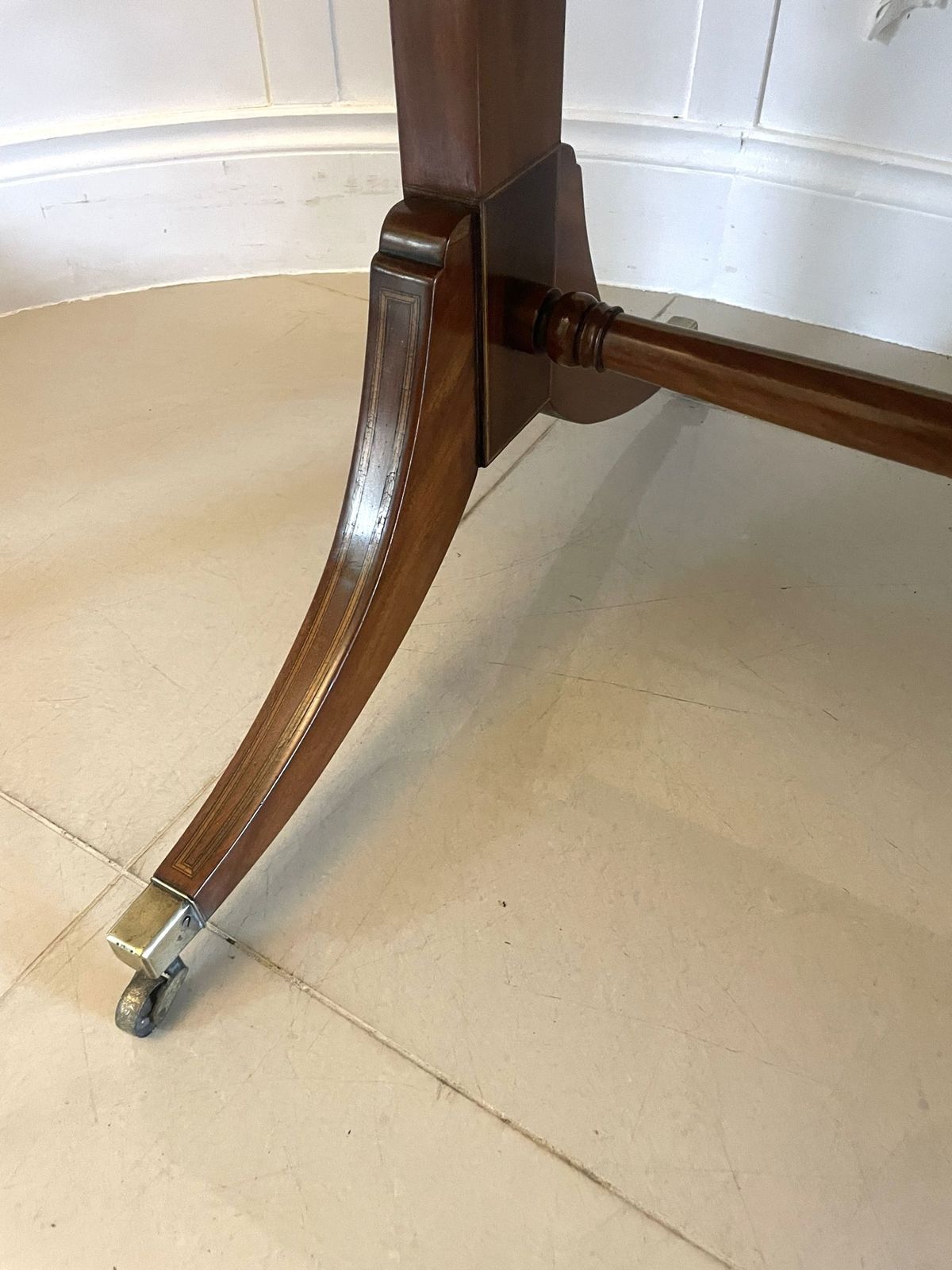 photo furniture Outstanding Antique Early 20th Century Freestanding Mahogany Table