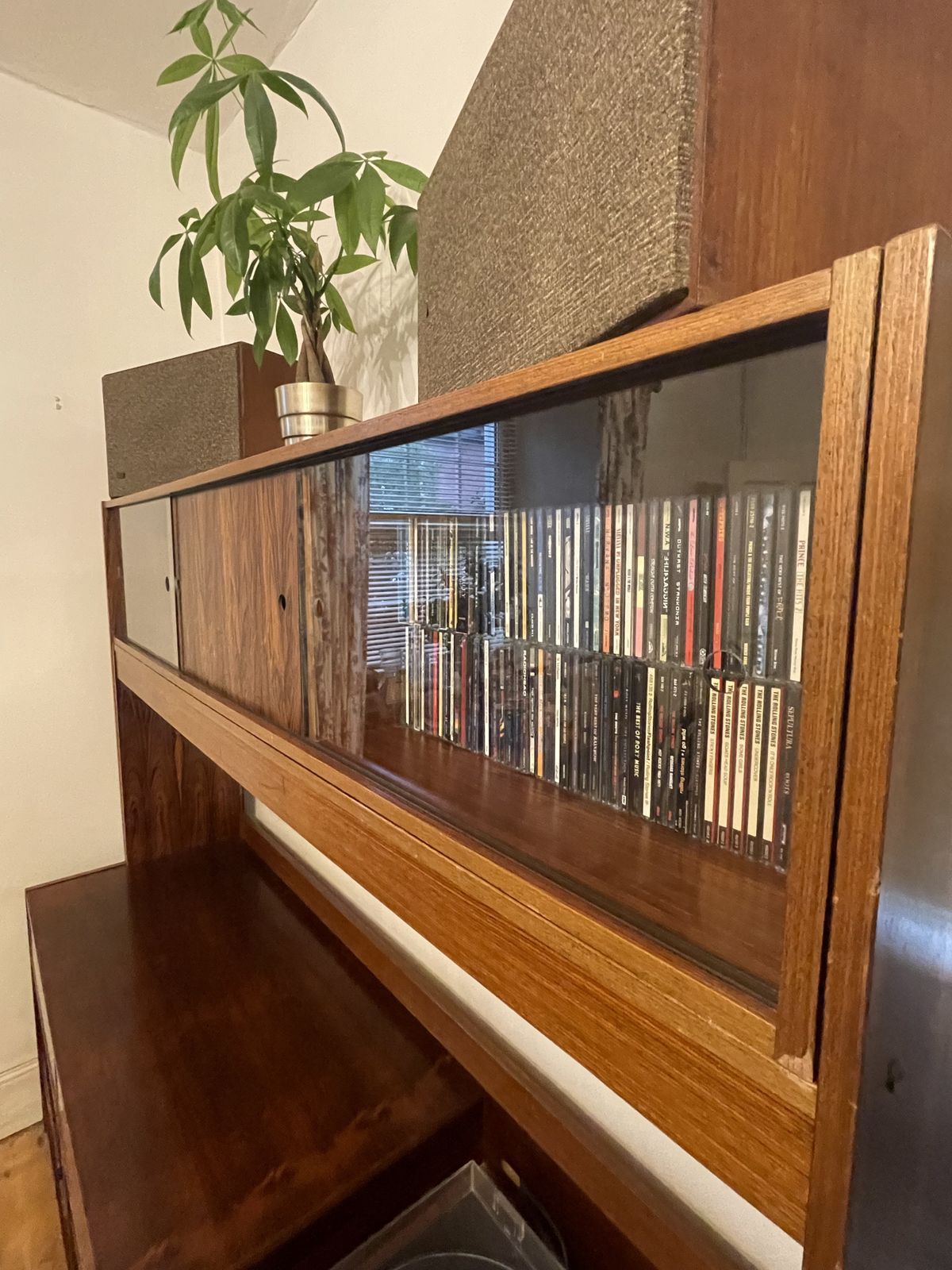 Very Rare Mid Century Scandinavian Rosewood Credenza Media Centre photo furniture